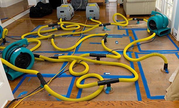 Professional Crawl Space Water Removal technician working in University, MS